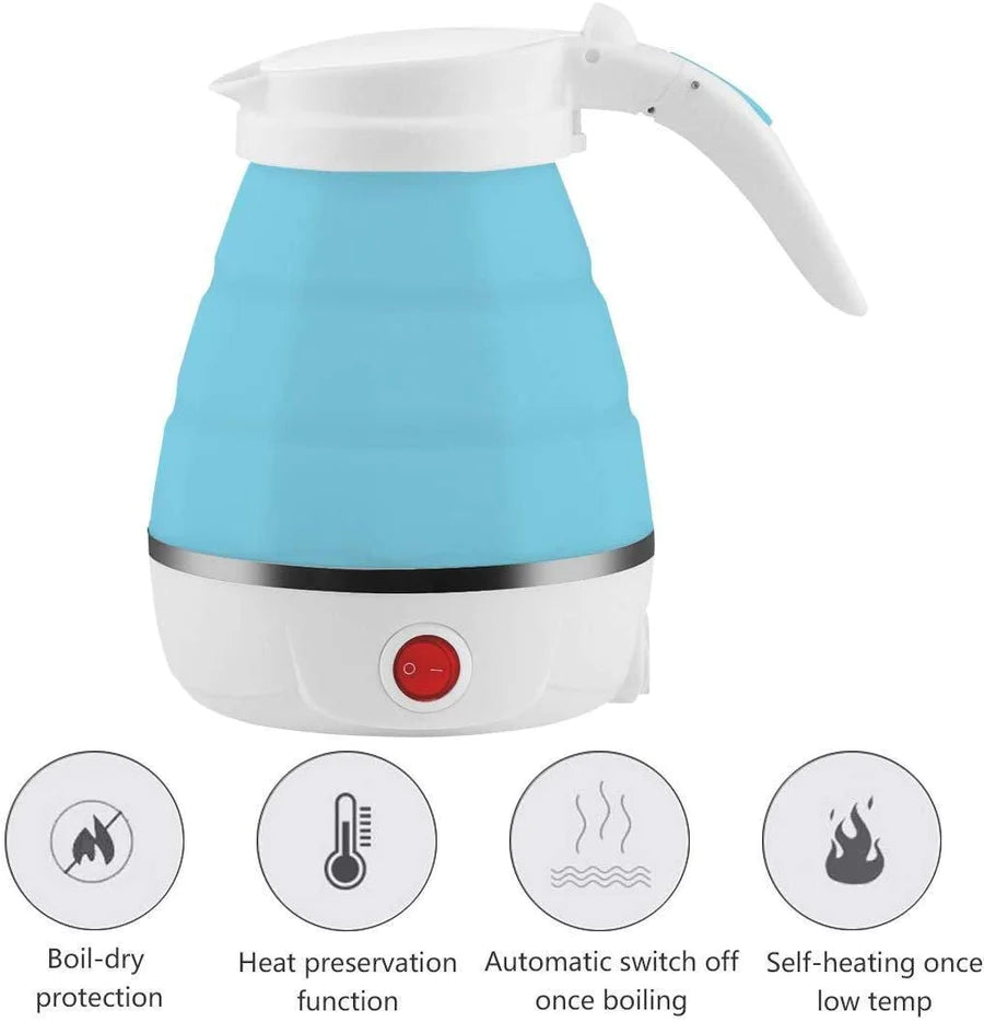 Silicone Foldable Electric Kettle [5 Year Warranty]